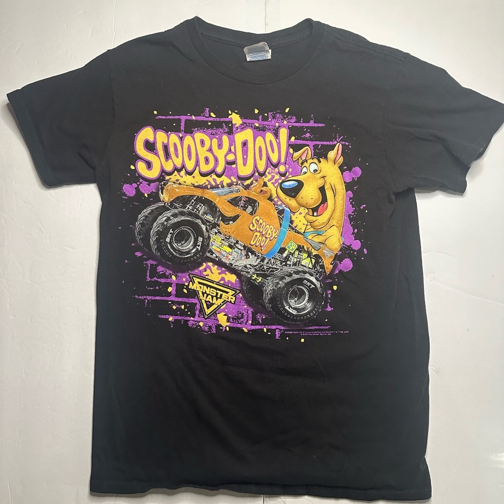 Scooby-Doo Kids Black Graphic T-Shirt